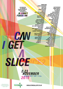 Can I get a slice? at Atom gallery